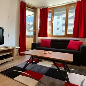 Chamois De Chamonix, Confortable 2 Pieces, Balcon, Parking Gratuit Apartment Chamonix